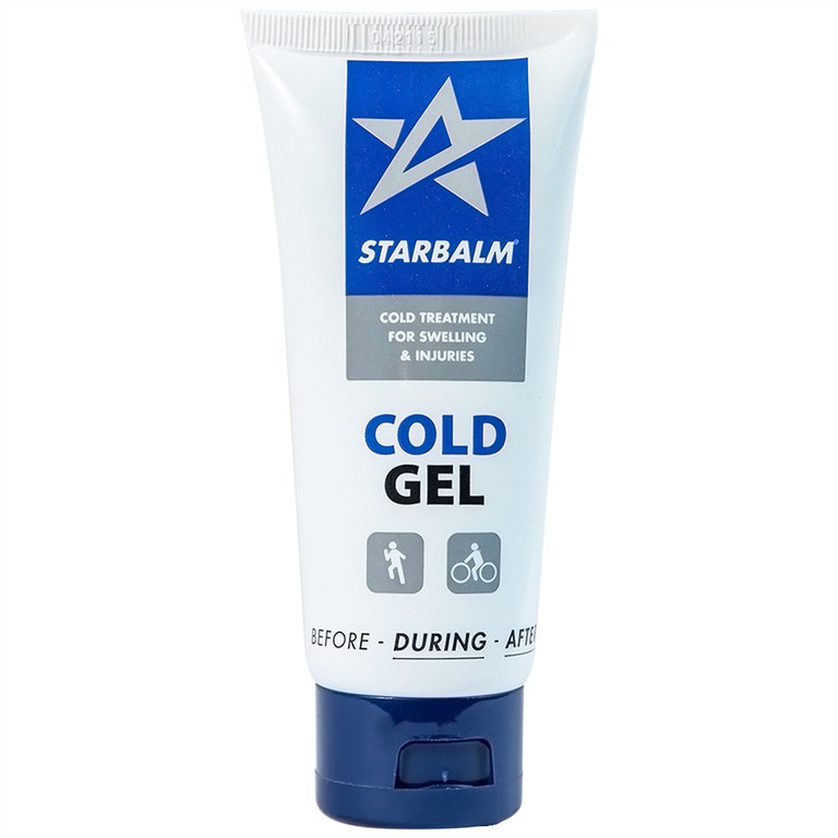 Gel làm lạnh Starbalm Cold Gel hỗ trợ giảm đau và làm dịu chấn thương căng cơ, bầm tím và bong gân (100ml)
