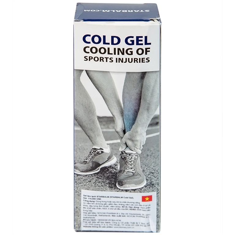 Gel làm lạnh Starbalm Cold Gel hỗ trợ giảm đau và làm dịu chấn thương căng cơ, bầm tím và bong gân (100ml)
