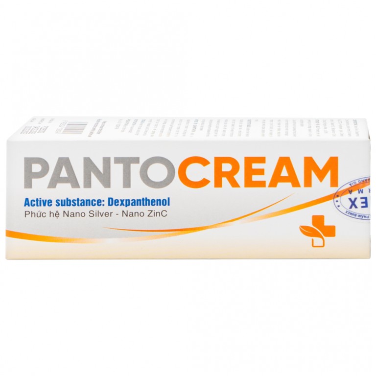 Kem Panto Cream Nano Silver - ZinC đặc trị bỏng (30ml)