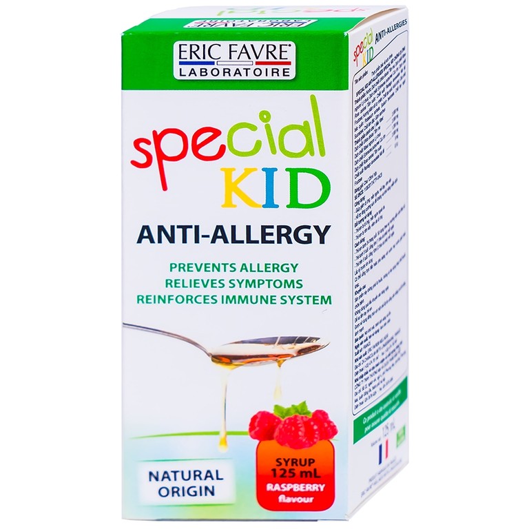 Siro Special Kid Anti-Allergies giúp giảm dị ứng, tăng cường sức đề kháng (125ml)