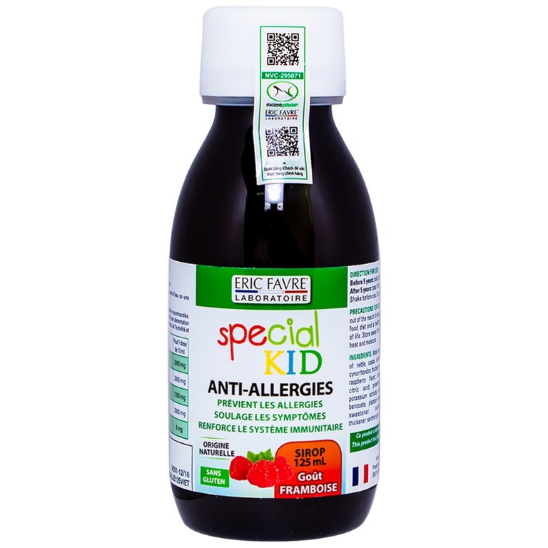 Siro Special Kid Anti-Allergies giúp giảm dị ứng, tăng cường sức đề kháng (125ml)