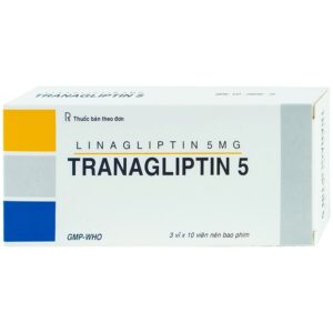 Thuốc Tranagliptin 5 Tipharco điều trị đái tháo đường típ 2 (3 vỉ x 10 viên)