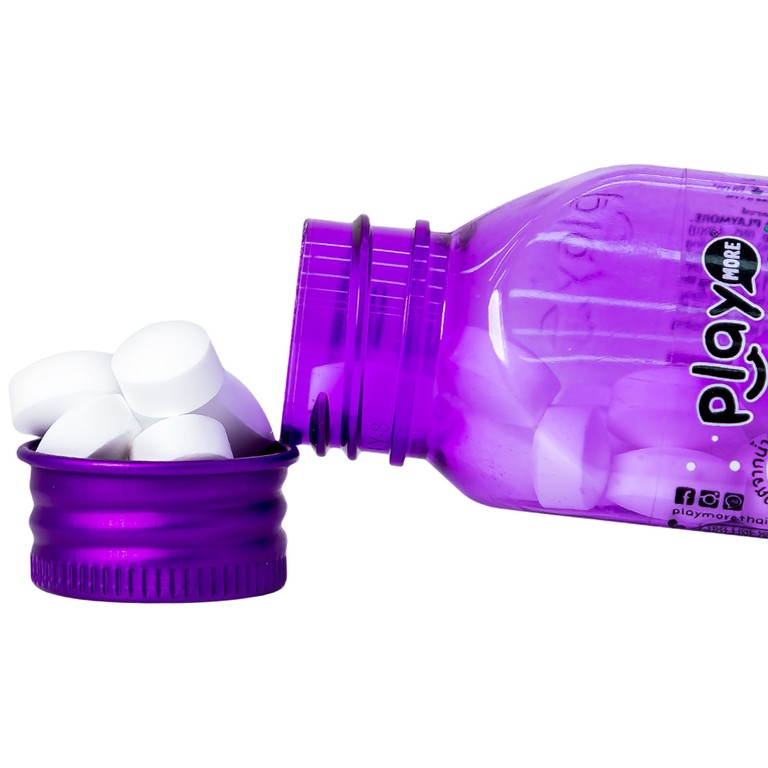 Kẹo The Vị Nho Playmore (hũ 22g)