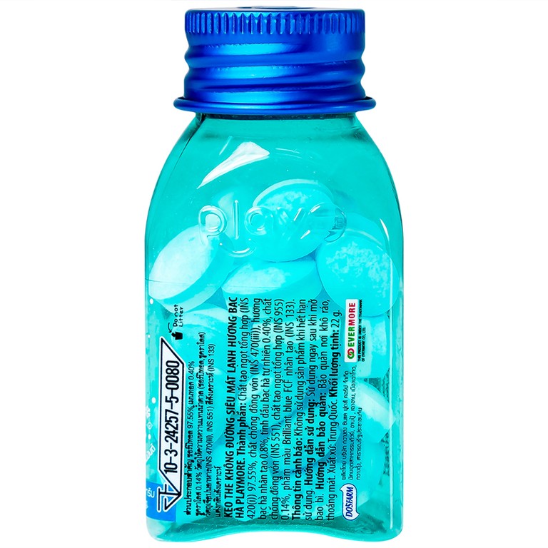 Kẹo The Siêu Mát Lạnh Hương Bạc Hà Playmore (hũ 22g)