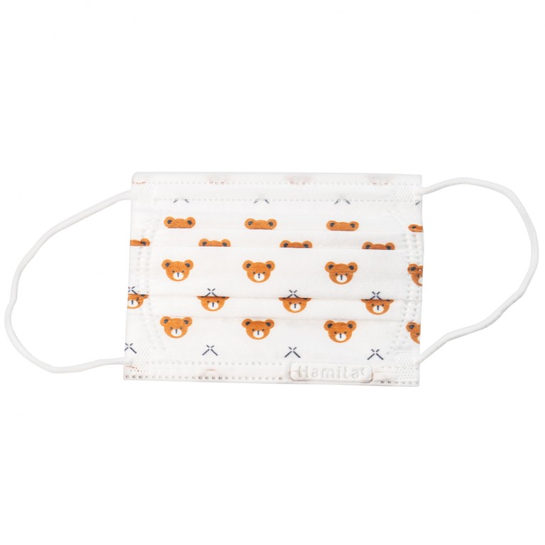Khẩu trang y tế trẻ em Hamita ngăn bụi, kháng khuẩn (50 cái)
