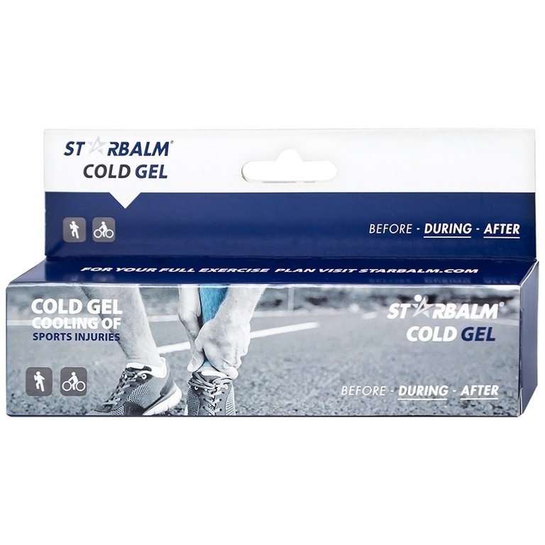 Gel Starbalm Cold Gel có tác dụng làm mát và ngăn ngừa chấn thương thể thao (25ml)