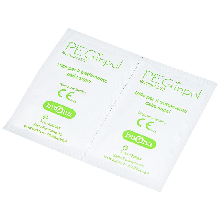 Bột pha hỗn dịch nhuận tràng PEGinpol 5g Buona cải thiện tình trạng táo bón cho trẻ (20 gói)