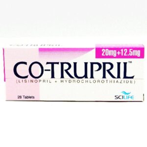 Thuốc Co-Trupril 20mg/12.5mg Getz điều trị tăng huyết áp nhẹ và vừa (2 vỉ x 14 viên)