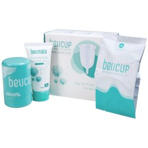 Cốc nguyệt san BeUCup siêu mềm, kiểm soát mùi hôi, hạn chế viêm nhiễm (45mm x 65mm)