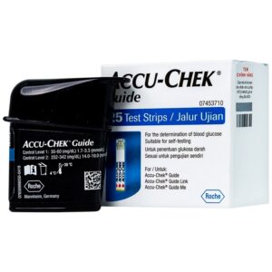 Que thử đường huyết Accu-Chek Guide theo dõi đường huyết (25 que)