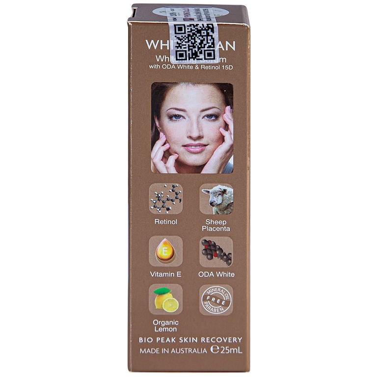 Serum Lanopearl White Swan Whitening tinh chất nhau thai cừu dưỡng trắng da trắng sáng, rạng ngời (25ml)