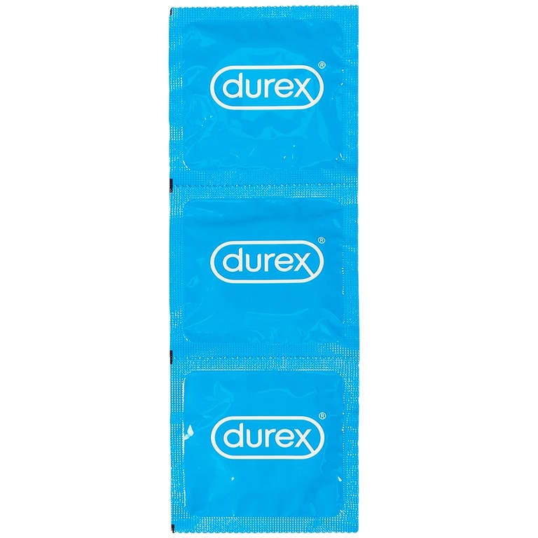 Bao cao su Durex Jeans ôm sát, nhiều chất bôi trơn (52,5mm - 3 cái)