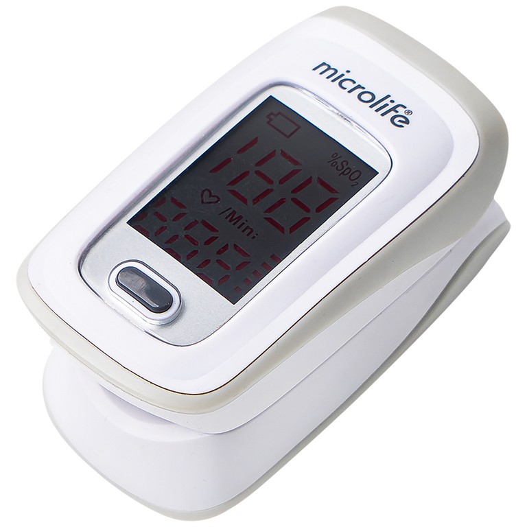 Máy đo nồng độ oxy trong máu Microlife Oxy 200 hỗ trợ đo nhanh chóng và chính xác