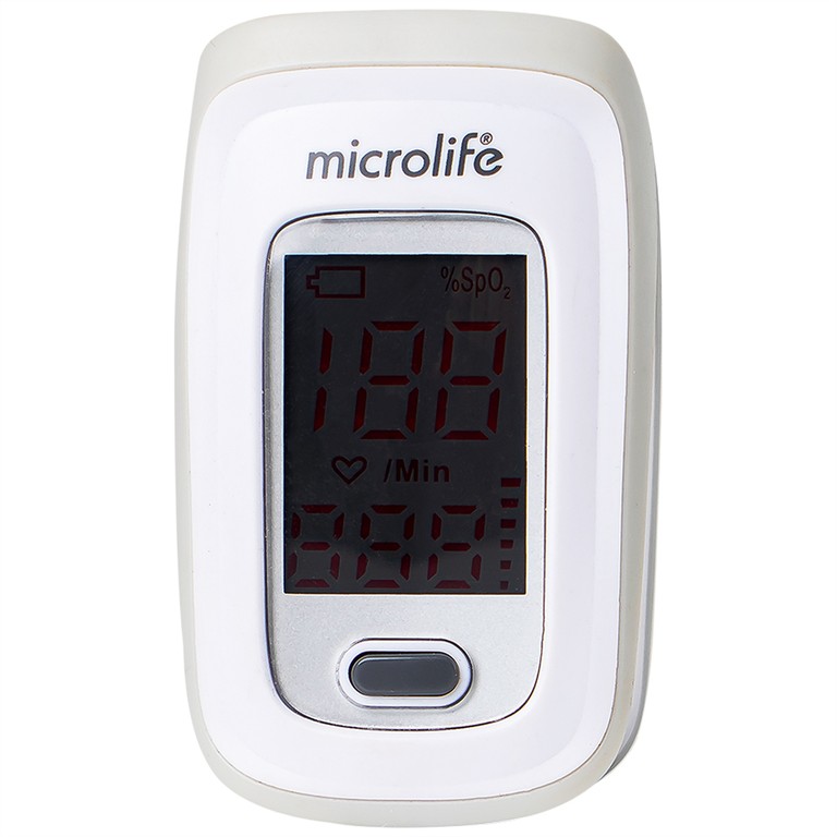 Máy đo nồng độ oxy trong máu Microlife Oxy 200 hỗ trợ đo nhanh chóng và chính xác