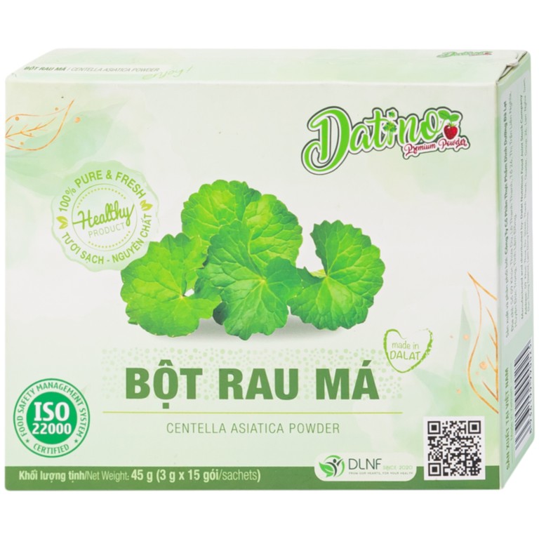 Bột Rau Má Datino (15 gói x 3g)