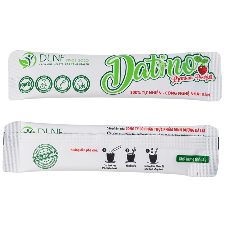 Bột Rau Má Datino (15 gói x 3g)