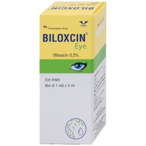 Thuốc nhỏ mắt Biloxcin Eye 5ml Bidiphar điều trị các bệnh viêm kết mạc, loét giác mạc