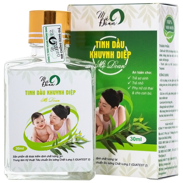 Tinh dầu khuynh diệp Mệ Đoan giúp giảm cảm giác đau, chống viêm (30ml)