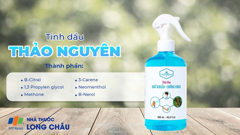 Tinh dầu khử khuẩn Thảo Nguyên 1