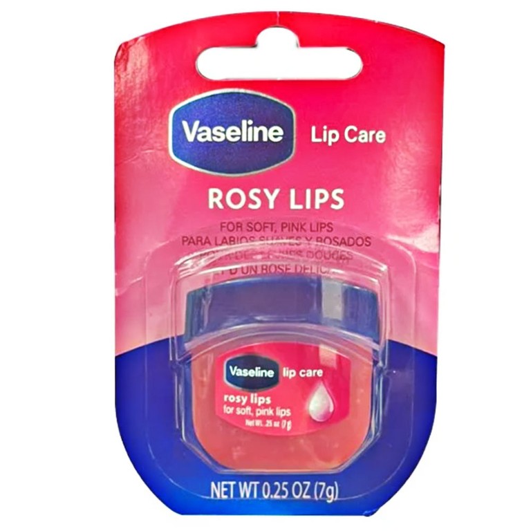 Son dưỡng môi Vaseline Lip hồng xinh dưỡng ẩm, màu hồng tự nhiên (7g)