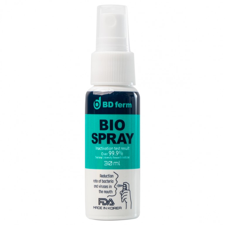 Men vi sinh kháng khuẩn dạng xịt BDFerm Bio - Spray 30ml ngăn ngừa các bệnh hô hấp