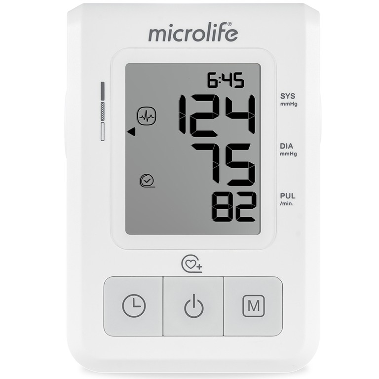 Máy đo huyết áp bắp tay Microlife B2 Basic thế hệ mới cho độ chính xác cao, dễ sử dụng