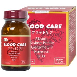 Viên uống Blood Care Jpanwell hỗ trợ bổ máu, giảm nguy cơ thiếu máu do thiếu sắt (60 viên)