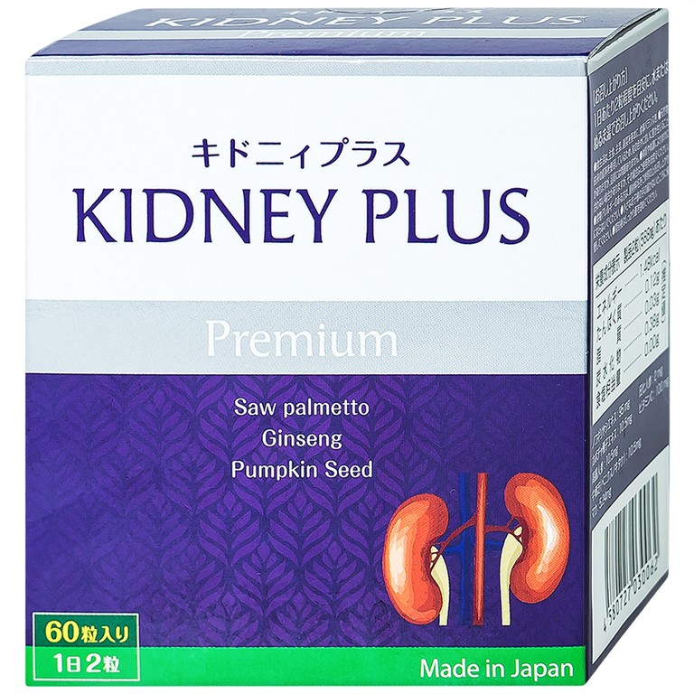Viên bổ thận Kidney Plus Jpanwell hỗ trợ bổ thận, duy trì đường tiết niệu khỏe mạnh (60 viên)