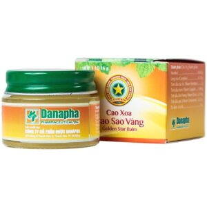 Cao Sao Vàng Danapha điều trị cảm cúm, nhức đầu (16g)