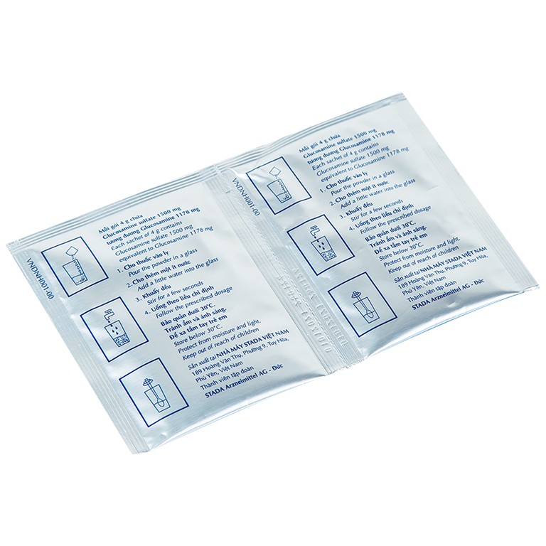 Thuốc Glucosamine Stada 1500mg hỗ trợ giảm triệu chứng của thoái hóa khớp gối (30 gói)