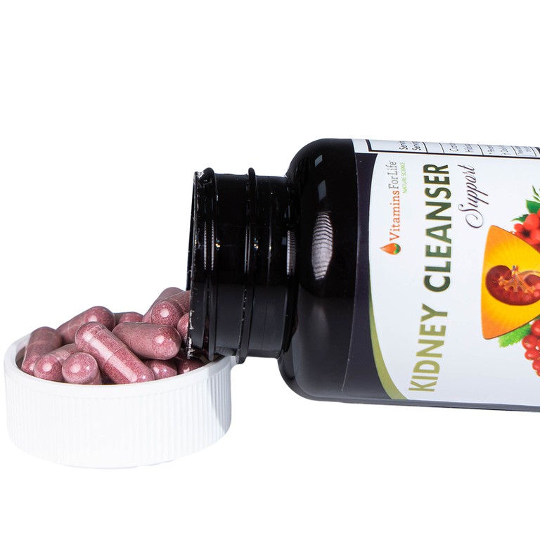 Viên uống Kidney Cleanser Support chống oxy hóa, giảm nguy cơ viêm đường tiết niệu (30 viên)