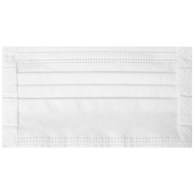 Khẩu trang y tế Safefit màu trắng 4 lớp hỗ trợ ngăn khói, bụi, kháng khuẩn (50 cái)