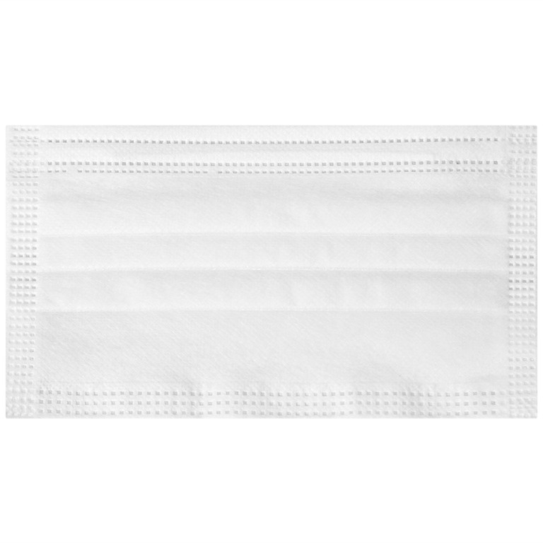 Khẩu trang y tế Safefit màu trắng 4 lớp hỗ trợ ngăn khói, bụi, kháng khuẩn (50 cái)