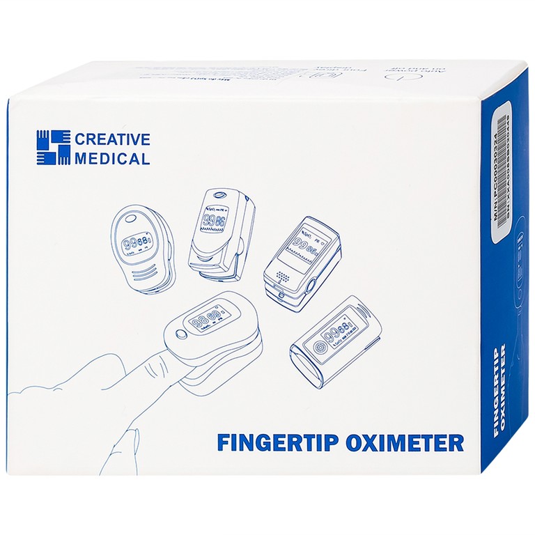 Máy đo nồng độ oxy trong máu SpO2 Metech - PC - 60A hỗ trợ đo nhanh chóng và chính xác