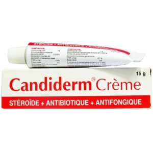 Kem bôi Candiderm Crème Glenmark điều trị nhiễm trùng da (15g)