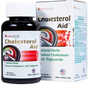 Viên uống Cholesterol Aid Vitamins For Life hỗ trợ giảm cholesterol (60 viên)