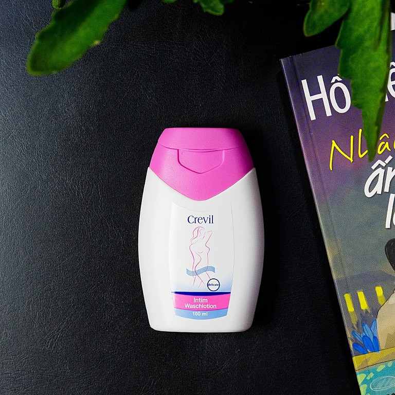 Dung dịch vệ sinh phụ nữ Crevil Intim Waschlotion chống viêm, cân bằng pH (100ml)