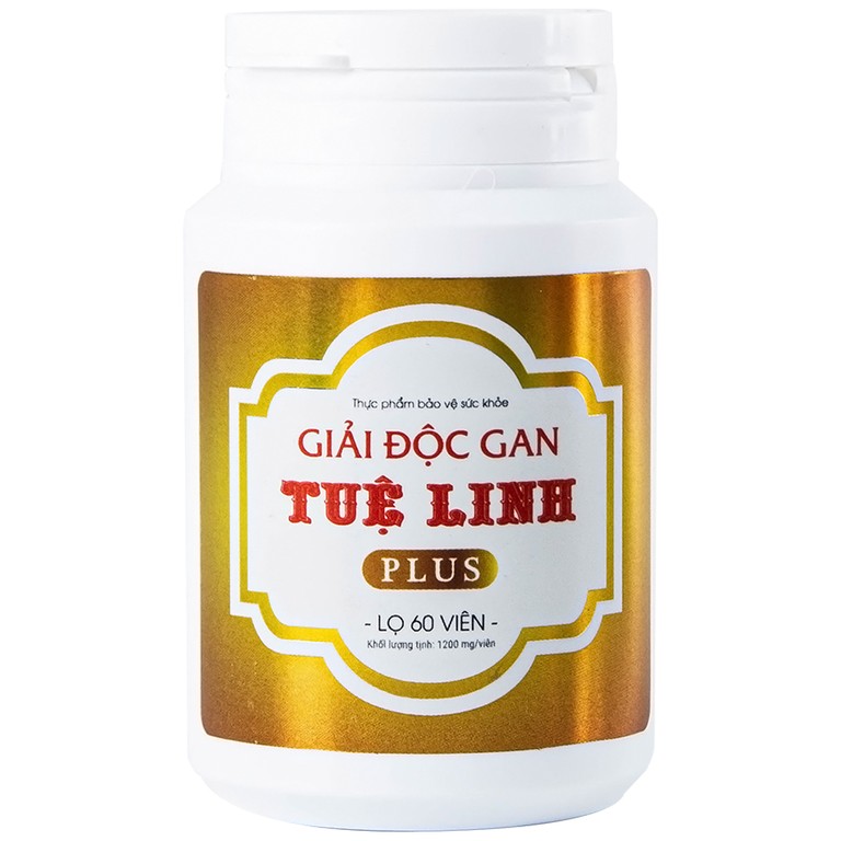 Viên uống Tuệ Linh Plus hỗ trợ giải độc gan, tăng cường chức năng gan (60 viên)