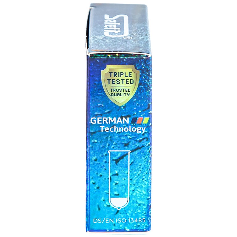 Bao cao su Safefit Freezer Max S52 chứa nhiều gel làm mát, kéo dài thời gian quan hệ (3 cái)