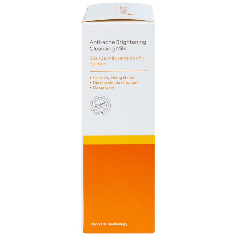 Sữa rửa mặt Nano THC Decumar Advanced ngừa mụn và làm sáng da (50g)