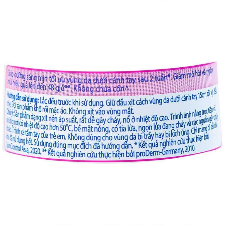 Xịt khử mùi Nivea Anti-Perspirant Extra Brightening 8 Super Food giảm tiết mồ hôi, ngăn mùi đến 48h (150ml)