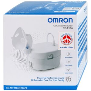 Máy xông khí dung Omron NE-C106 phòng và điều trị bệnh về đường hô hấp
