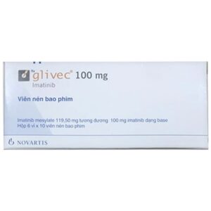 Thuốc Glivec 100mg Novartis điều trị bệnh bạch cầu tủy mạn (6 vỉ x 10 viên)
