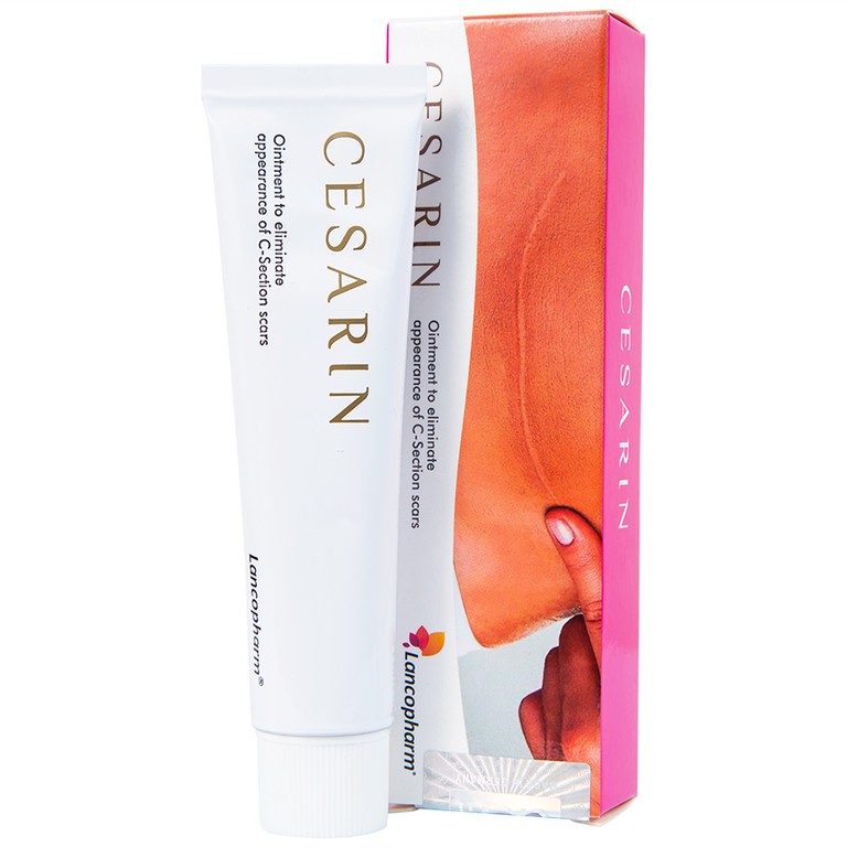 Kem bôi Cesarin Ointment Lancopharm hỗ trợ làm mờ vết sẹo sau phẫu thuật (30g)