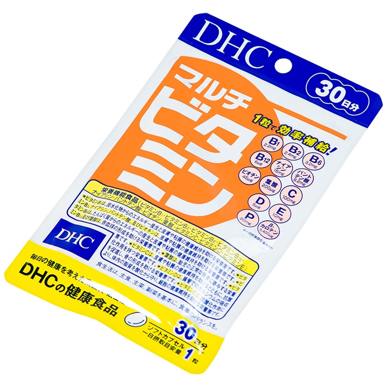 Viên uống DHC Multi Vitamins (New) bổ sung các vitamin cho cơ thể, hỗ trợ bồi bổ sức khỏe (30 viên)