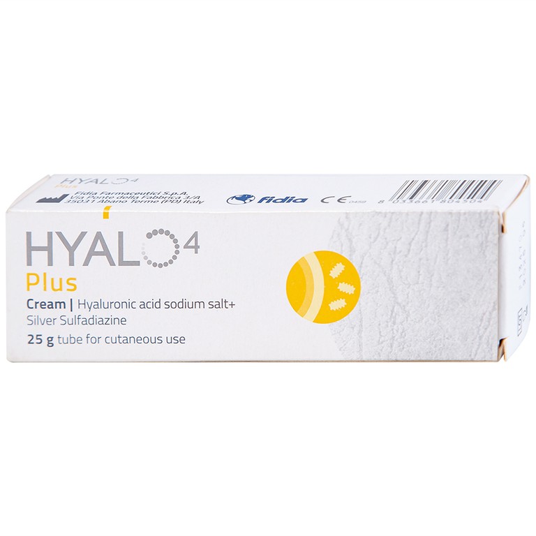 Kem che phủ vết thương Hyalo4 Plus cream hỗ trợ điều trị các tổn thương da (25g)