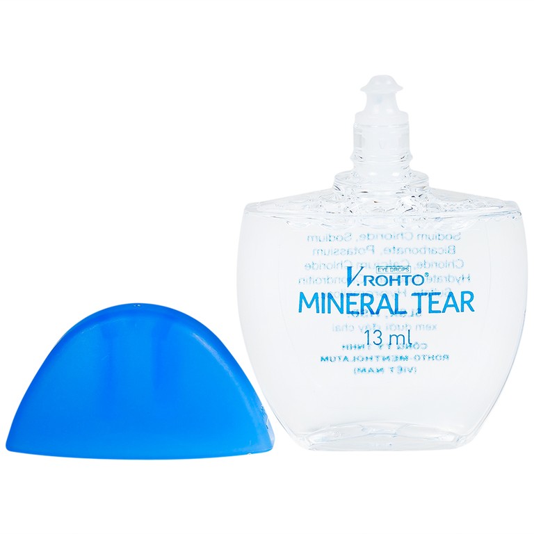 Dung dịch nhỏ mắt V.Rohto Mineral Tear giữ ẩm và bổ sung khoáng chất (13ml)