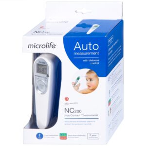 Nhiệt kế hồng ngoại đo trán Microlife NC200 không cần tiếp xúc, cho kết quả sau 1 giây