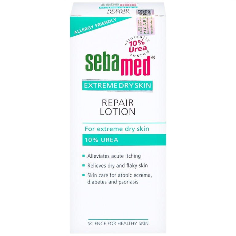 Sữa dưỡng ẩm Sebamed Extreme Dry Skin Repair Lotion 10% Urea cho da khô, viêm da cơ địa (200ml)
