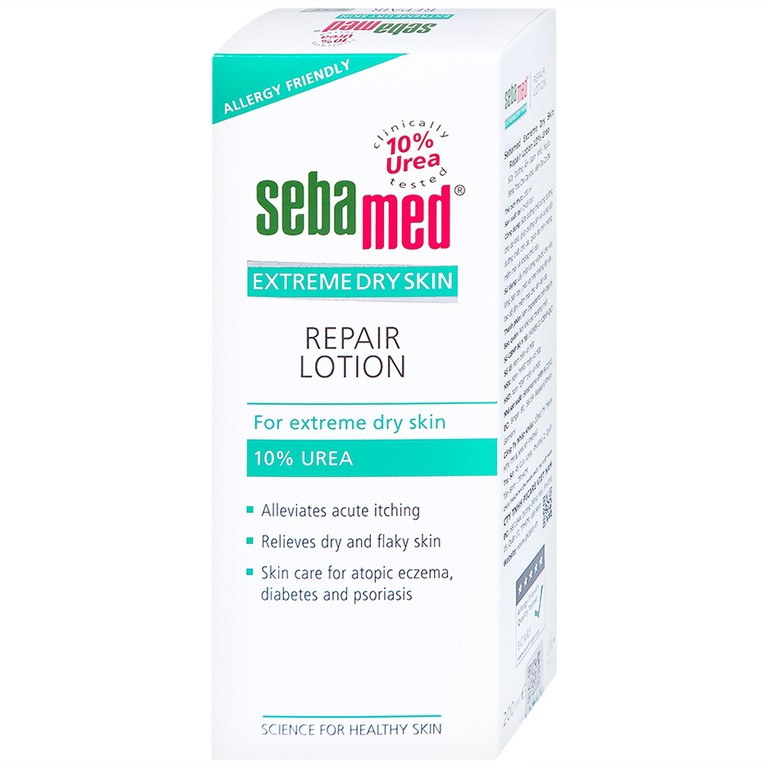 Sữa dưỡng ẩm Sebamed Extreme Dry Skin Repair Lotion 10% Urea cho da khô, viêm da cơ địa (200ml)